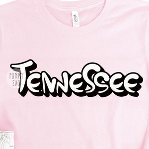 Tennessee SVG Eps Png, Geïllustreerde svg, Home States Svg, USA Svg, Patriotic Svg, Cityscape Svg, Shirt Design Cut File