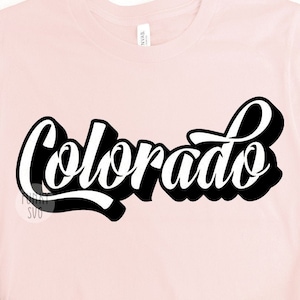 Colorado SVG Eps Png, Svg illustré, Home States Svg, USA SVG, Patriotic Svg, Cityscape Svg, Shirt Design Cut File