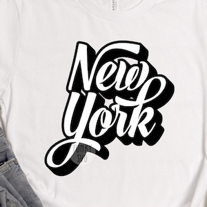 New York SVG Eps Png, Illustrated svg, Home States Svg, USA SVG, Patriotic Svg, Cityscape Svg, Shirt Design Cut File