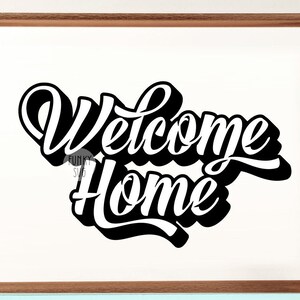 welcome home clipart