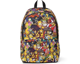 simpsons bookbag