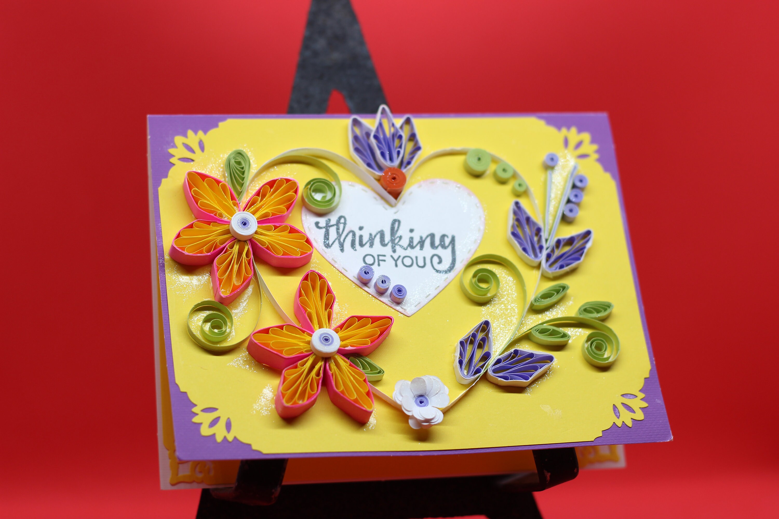Buy Thinking of You Card Personalized Greeting Card Custom Notecard ...