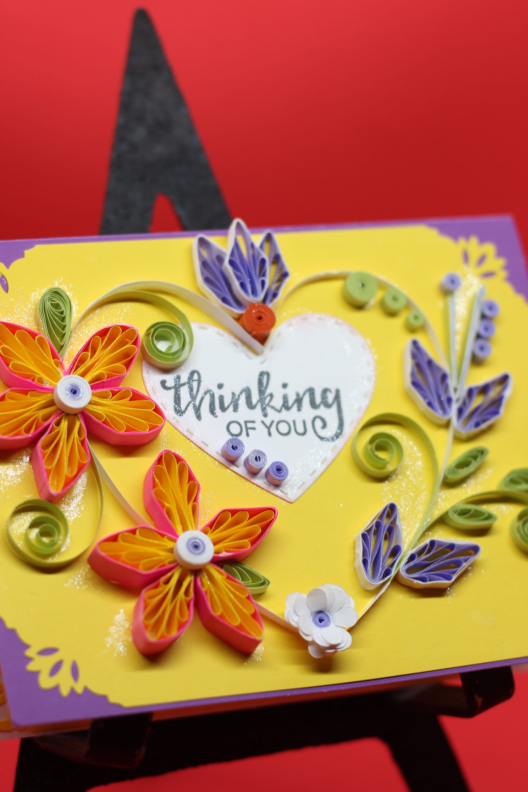 Buy Thinking of You Card Personalized Greeting Card Custom Notecard ...