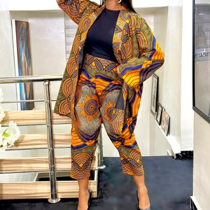 African Pant Suitsafrican Work Suit Women African Blazer - Etsy Singapore