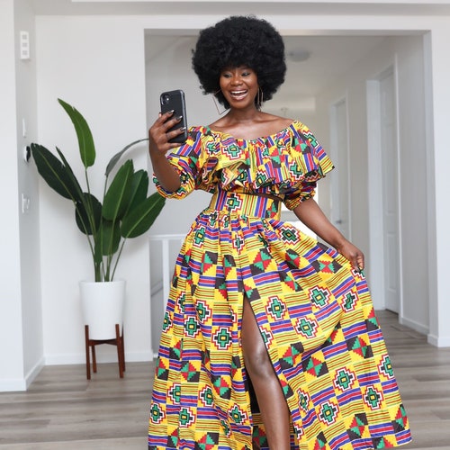 Ankara Dress Women African Print Dress - Etsy