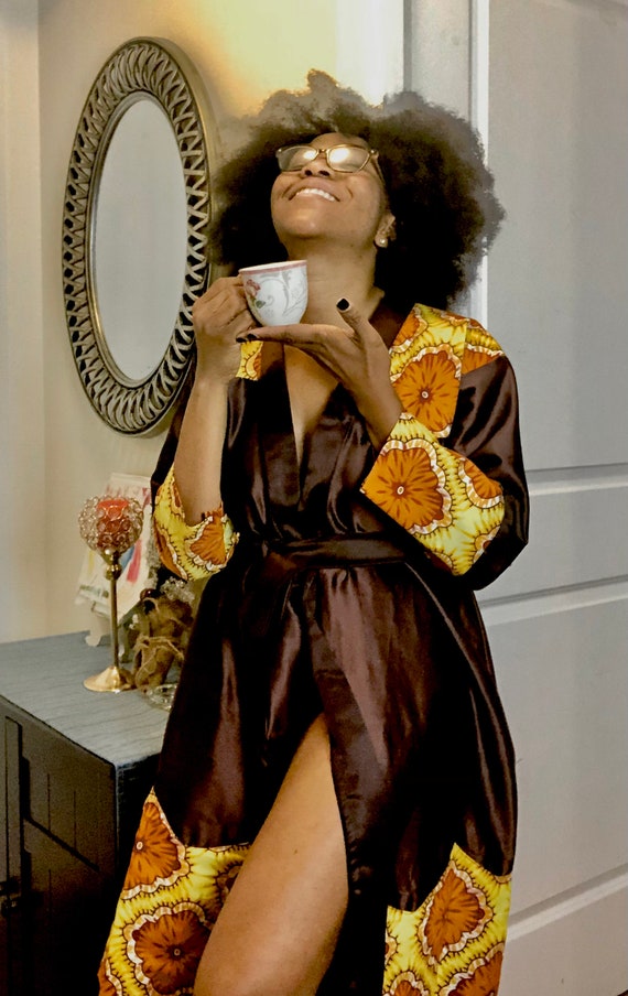 Custom made silk best sale robes