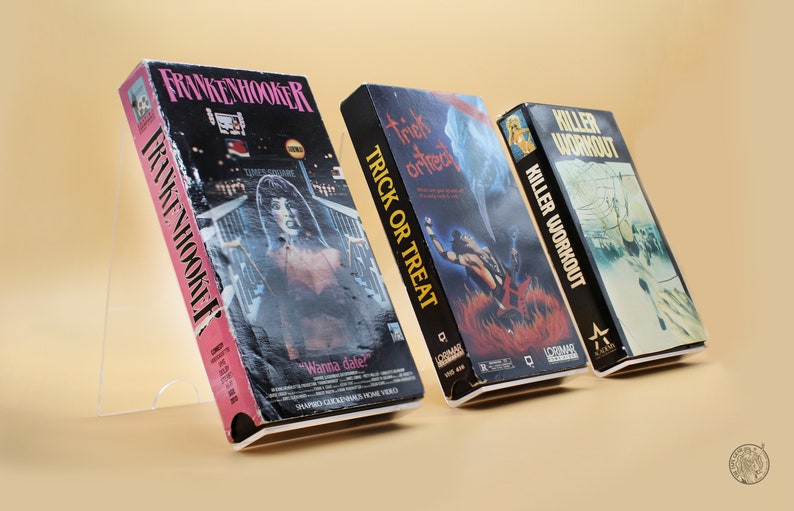 The Tape Grail Stand VHS Tape Display Easel Etsy