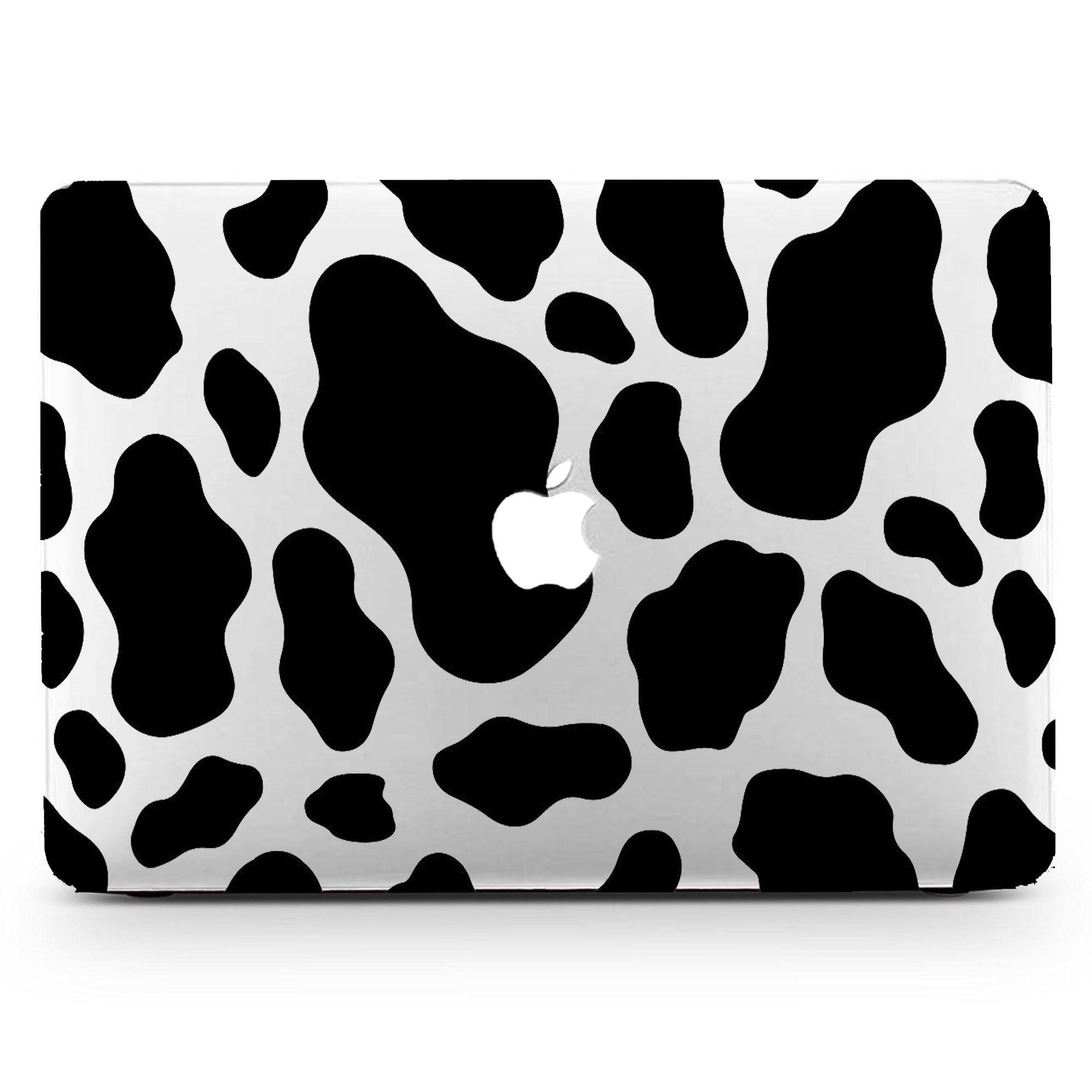 Cow Laptop Cow Print Macbook Air Case Abstract Black Cow Skin