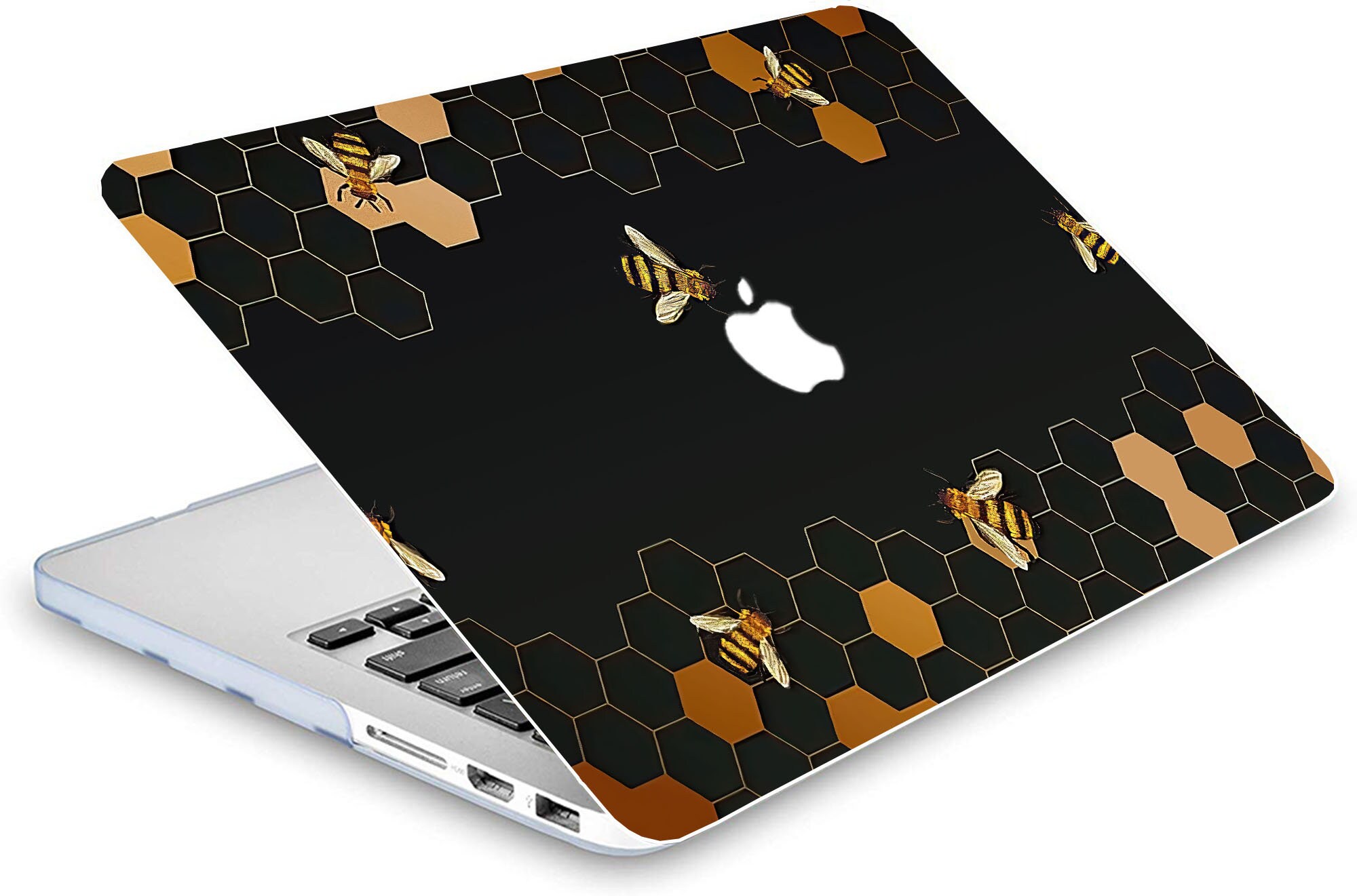 Double Zip MacBook Case, Honey