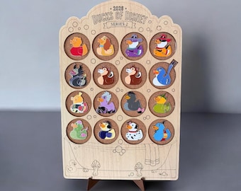 Pin Display Board | Wall/Counter Display | “Disney Ducks” Series 2 (2026)