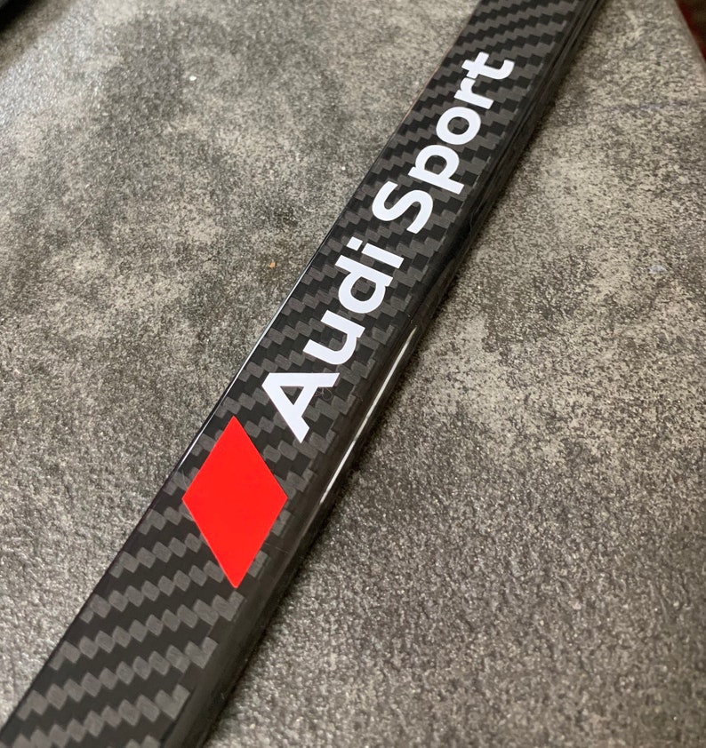 Carbon Fiber License Plate Frame w/ Audi Sport logo Etsy