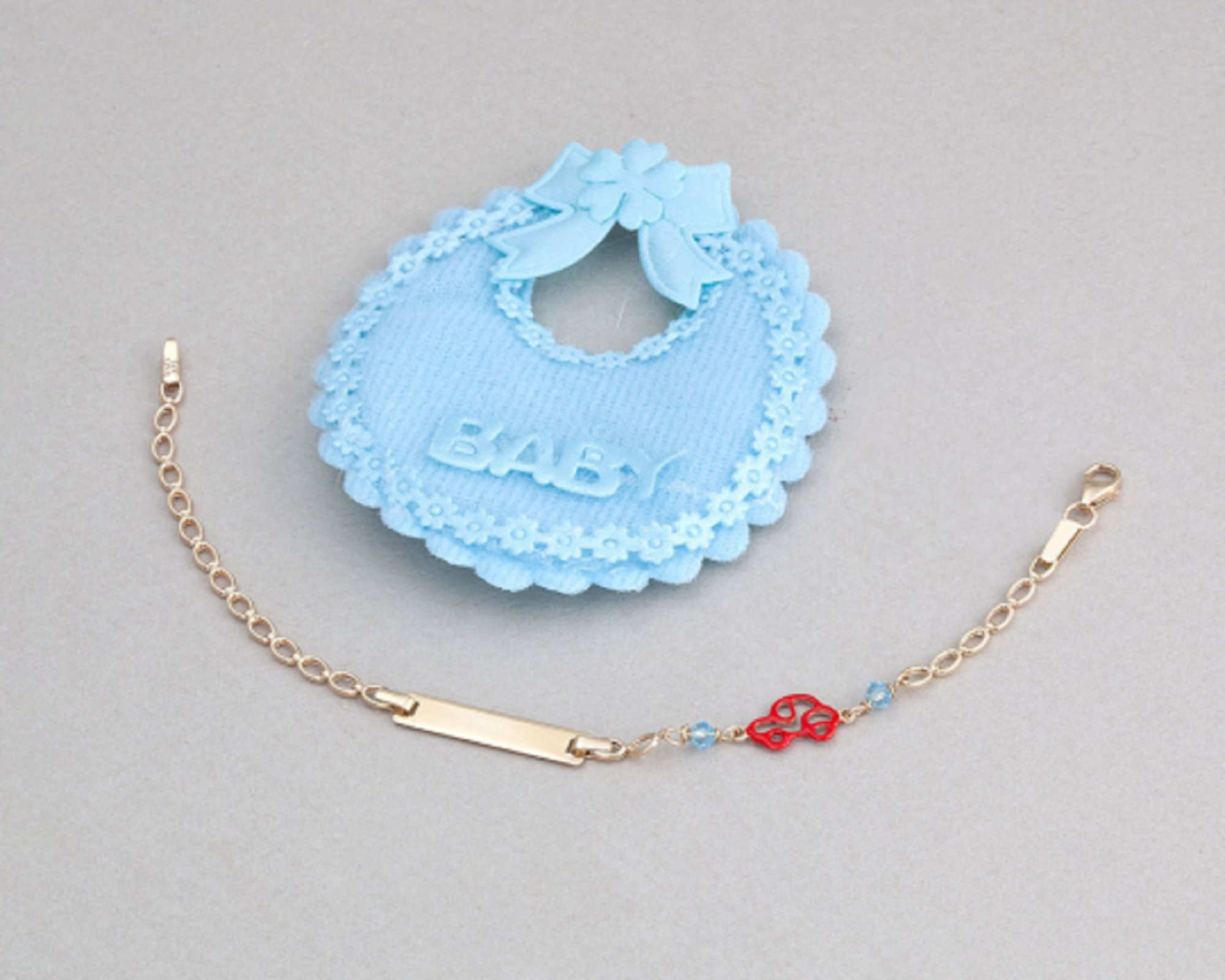 Baby Boy Gold Braceletchild Name Gold 14k Engraved Plate Etsy UK