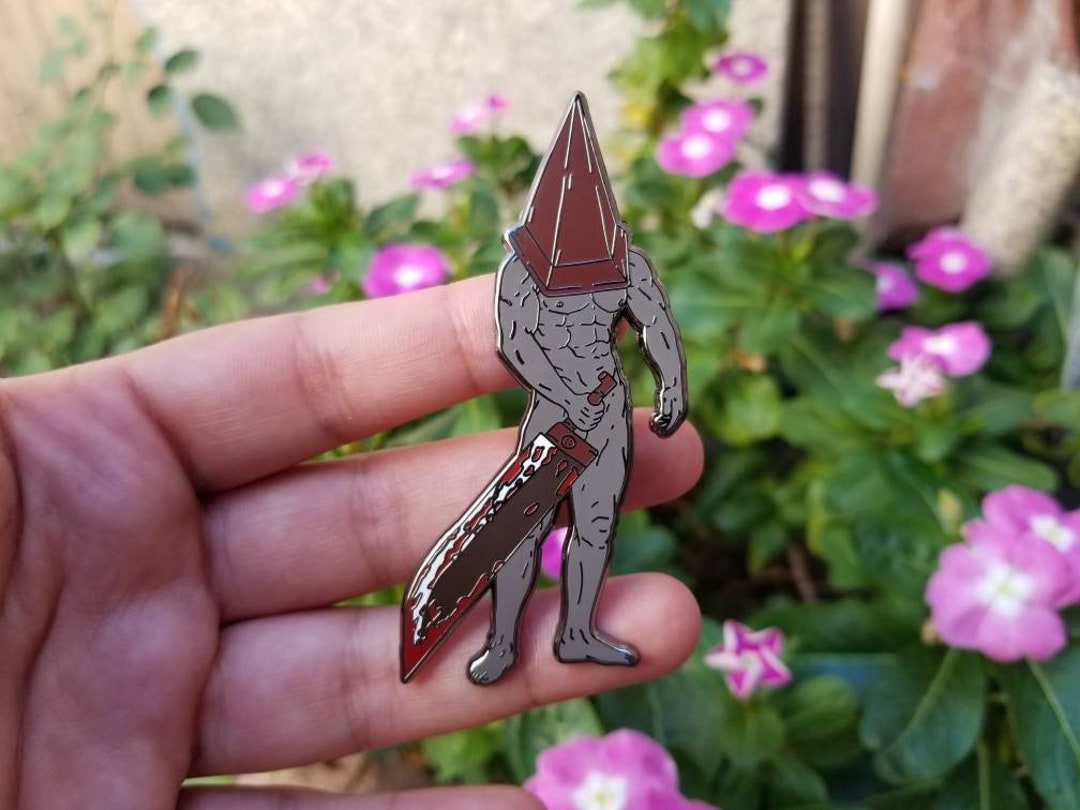 Silent Hill Pyramid Head Enamel Pin or Magnet Classic -  Singapore