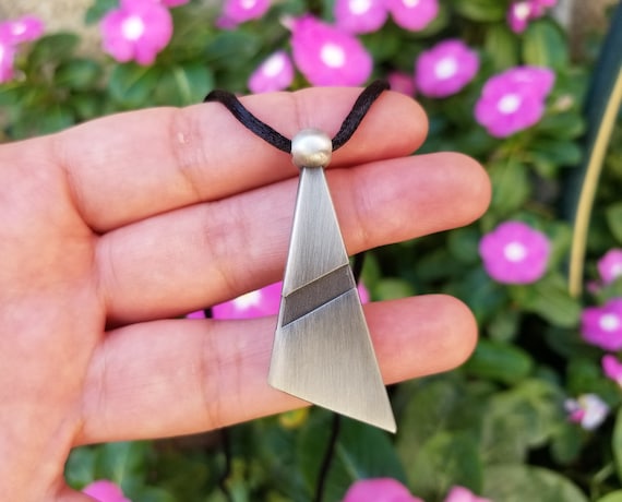 paper airplane necklace