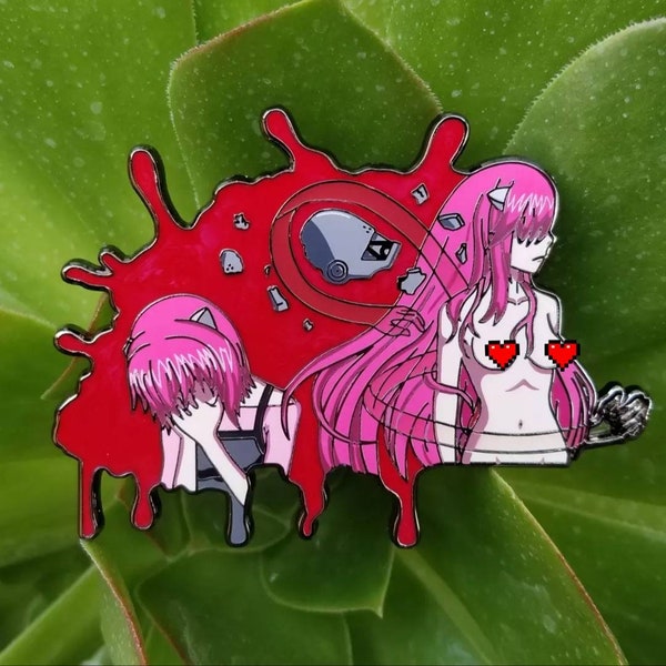 Elfen Lied- Lucy 3 inch pin