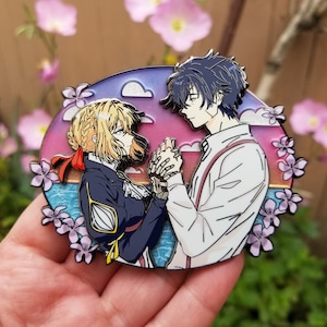 Violet & Gilbert 3.5 Inch Pin on Pin