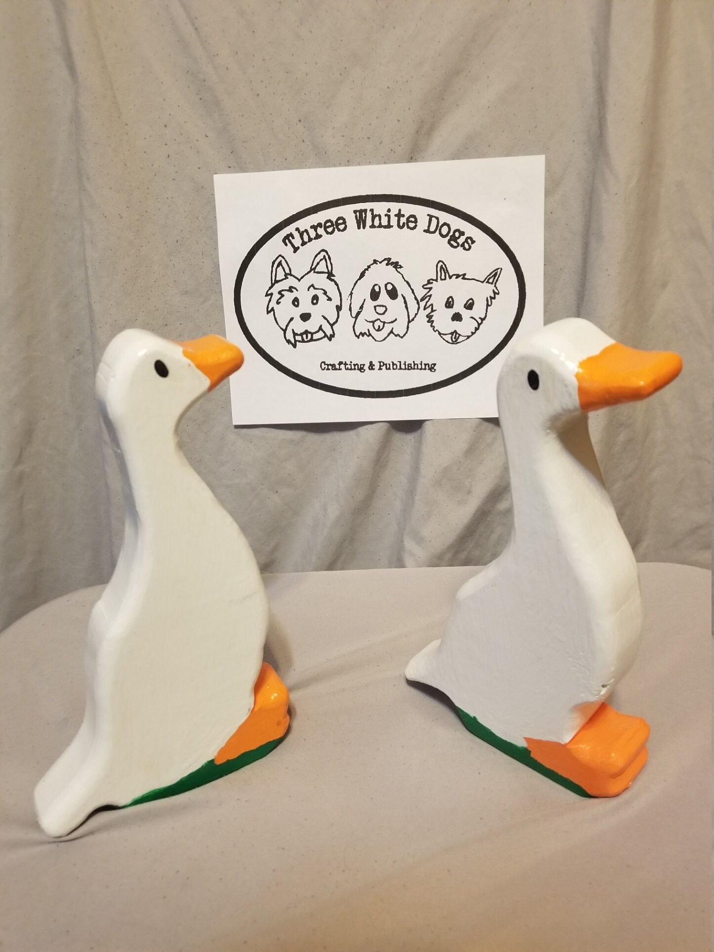 Wooden Goose Lawn Ornament 9 1/2 Inch Etsy