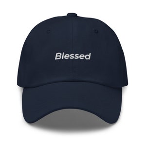 Blessed | Baseball Hat | Embroidered | Adjustable Strap