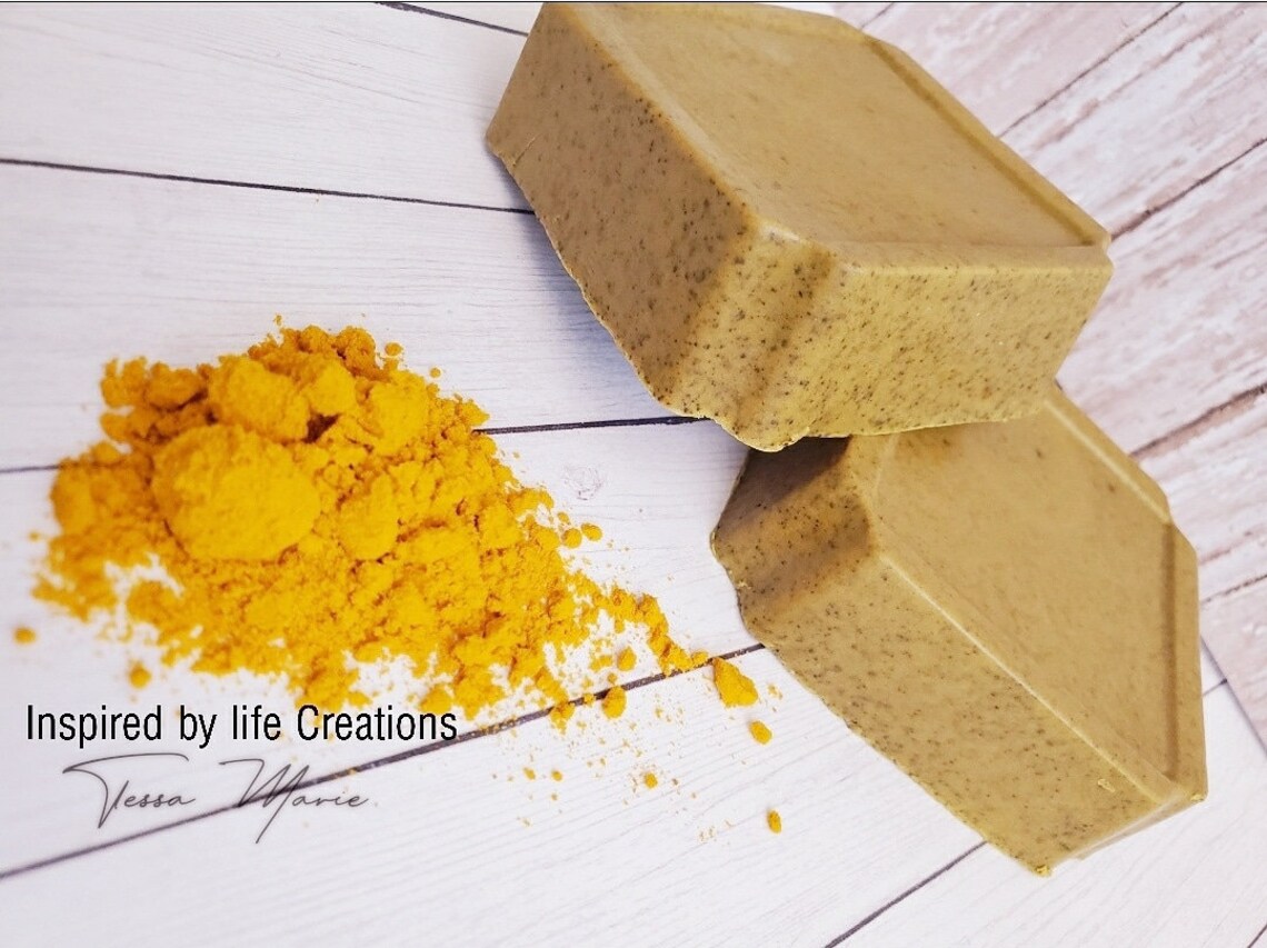 Let's GLOW Bar Turmeric soap Etsy