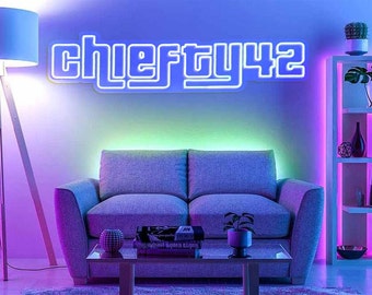 Personalized Gamertag LED Neon Sign