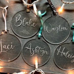 Personalized Christmas Ornaments