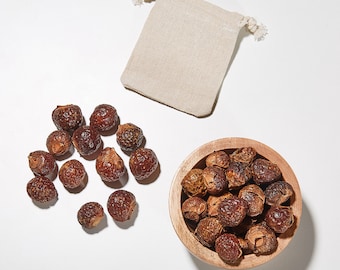 Organic Laundry Soap Nuts (Soap Berries), 60g = 40 loads