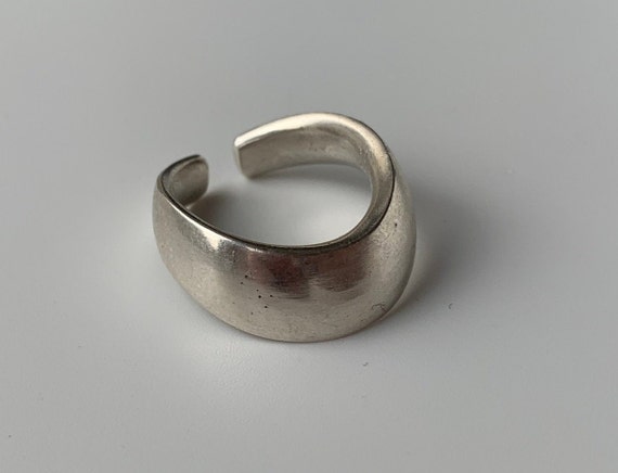 Palle Bisgaard Denmark. Sterling Silver Ring 7 1960s