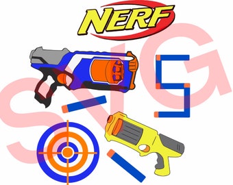 Download Nerf Svg Etsy