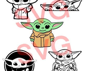 Download Layered Baby Yoda Svg For Crafters - Free SVG Cut File ...