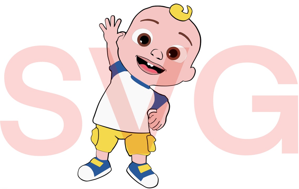 Cocomelon svg and png JJ cut file SVG png JJ toddler plus | Etsy