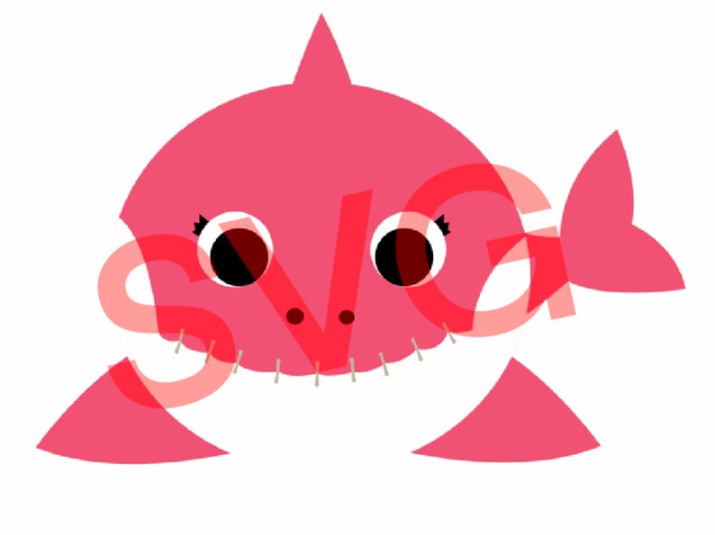 Download Shark family SVG cut file baby shark grandma shark daddy ...