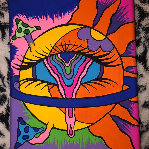 Trippy Painting Etsy