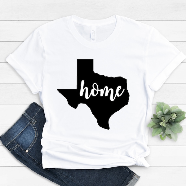 Texas Home Shirt, Texas Shirt, Texas Tee, Home State Shirt, Home Shirt, wo ich herkomme State Shirt, Home, Tee