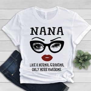 Nana T-shirt, Blessed nana t-shirt, Best Grandma Shirt, Grandma Personalized Shirt, Blessed Nana Shirt, Children, Love