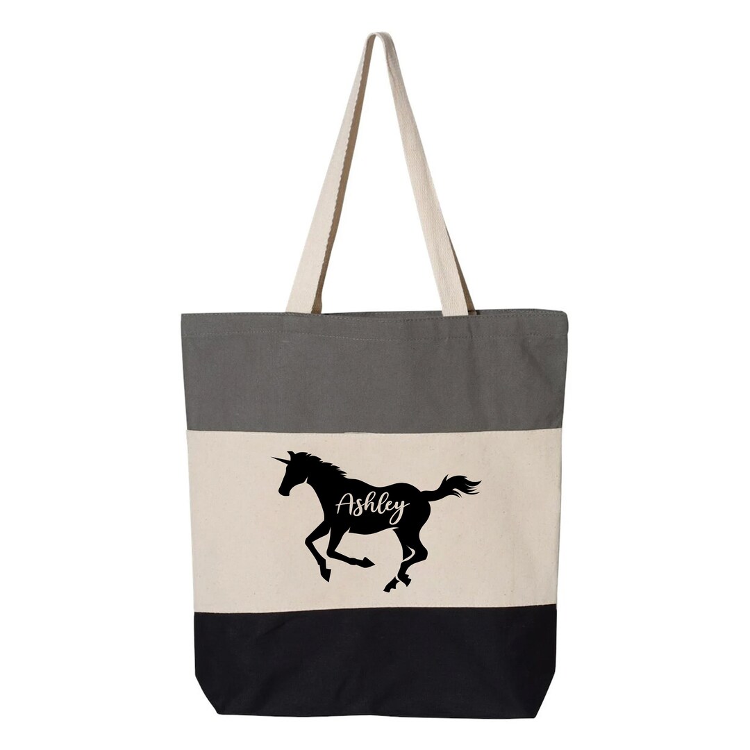 Personalized Horse Tote Bag, Horse Tote Bag, Personalized Gift