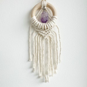 Macrame Car Charms - Rear View Mirror Hangings - Handmade Boho ...