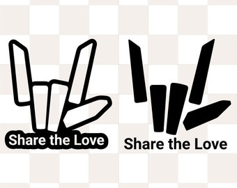 Download Share The Love Svg Etsy