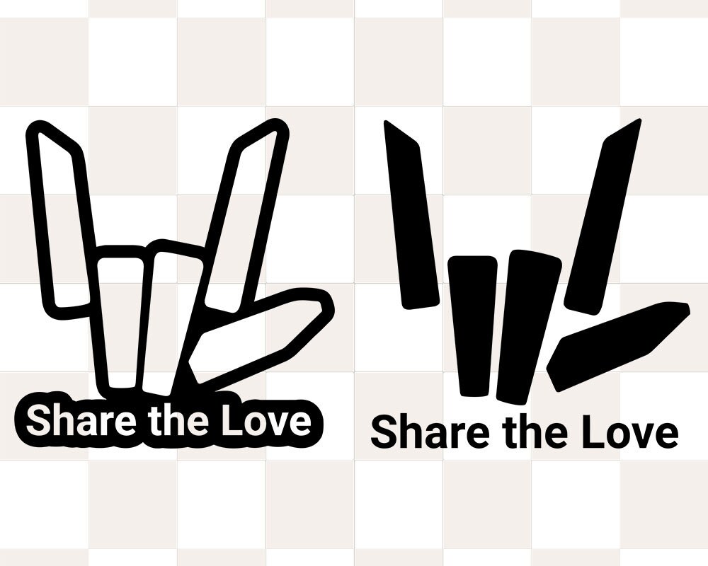 Share The Love Svg, Funny Quotes Svg, Share The Love Cut File for Cri…