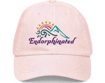 Endorphinated Pastel Pink Baseball Hat