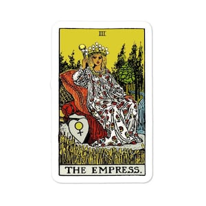 The Empress Tarot Card Sticker