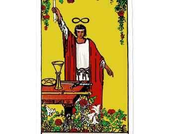The Magician Tarot card sticker