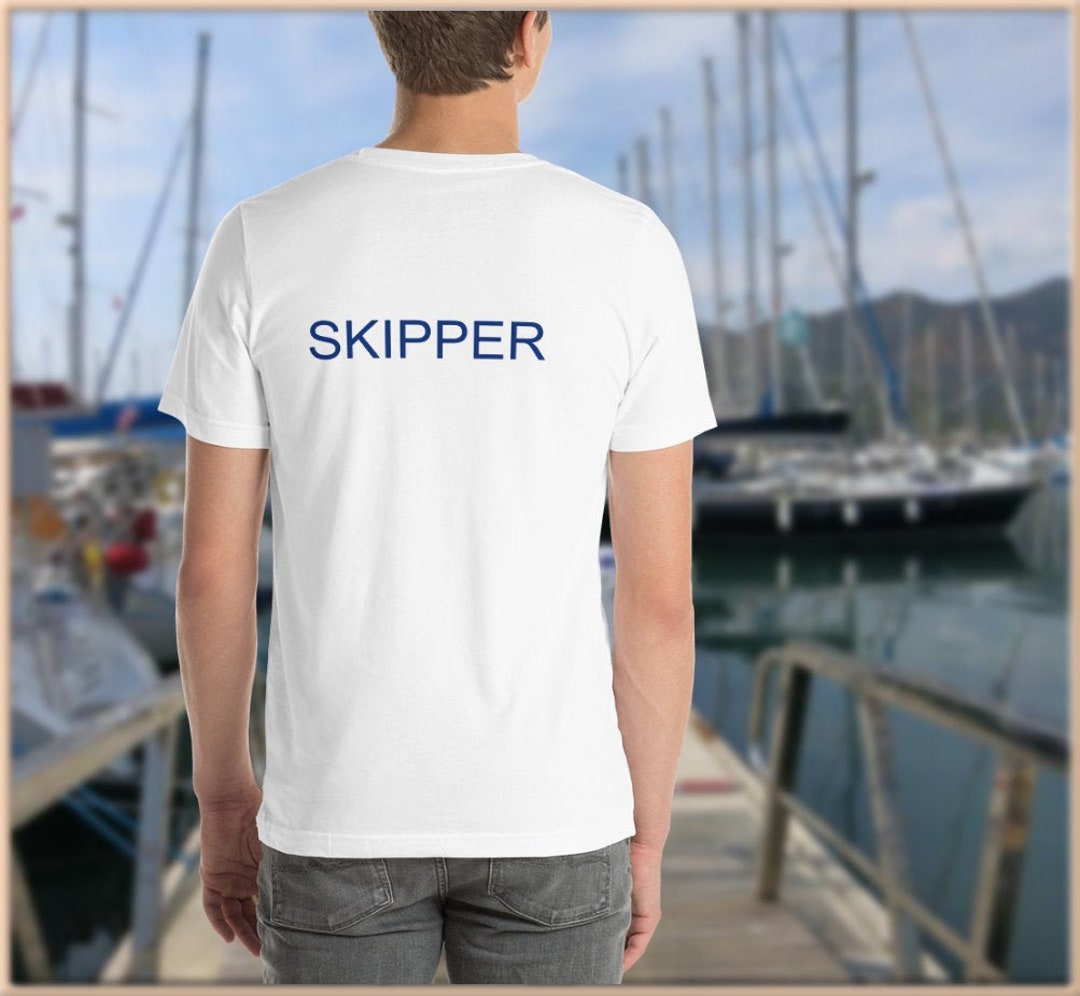 Skipper T-shirt: Soft Cotton Short-sleeve Tee - Etsy