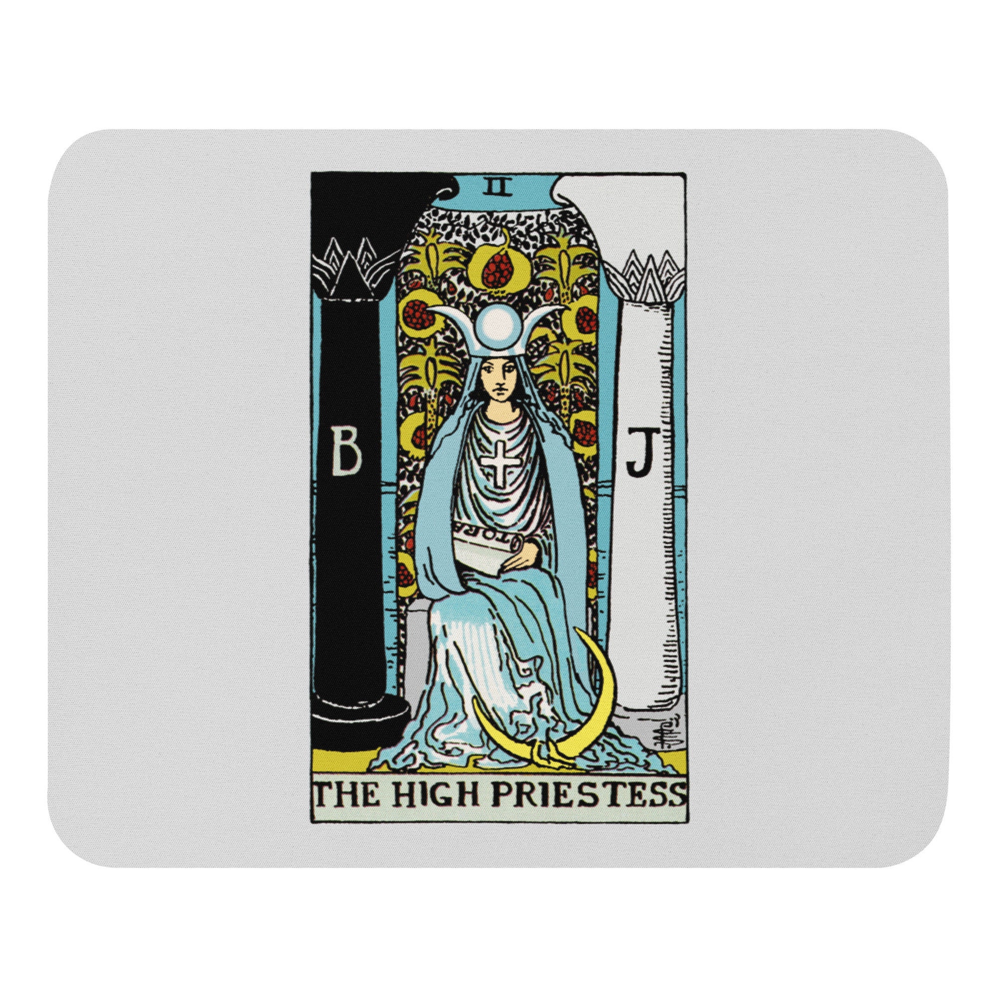 The High Priestess Tarot Card Mouse Pad - Etsy