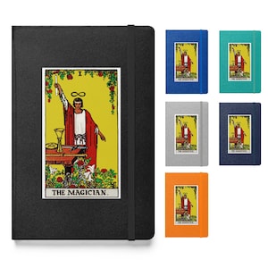 Carta del Tarot El Mago Cuaderno de tapa dura