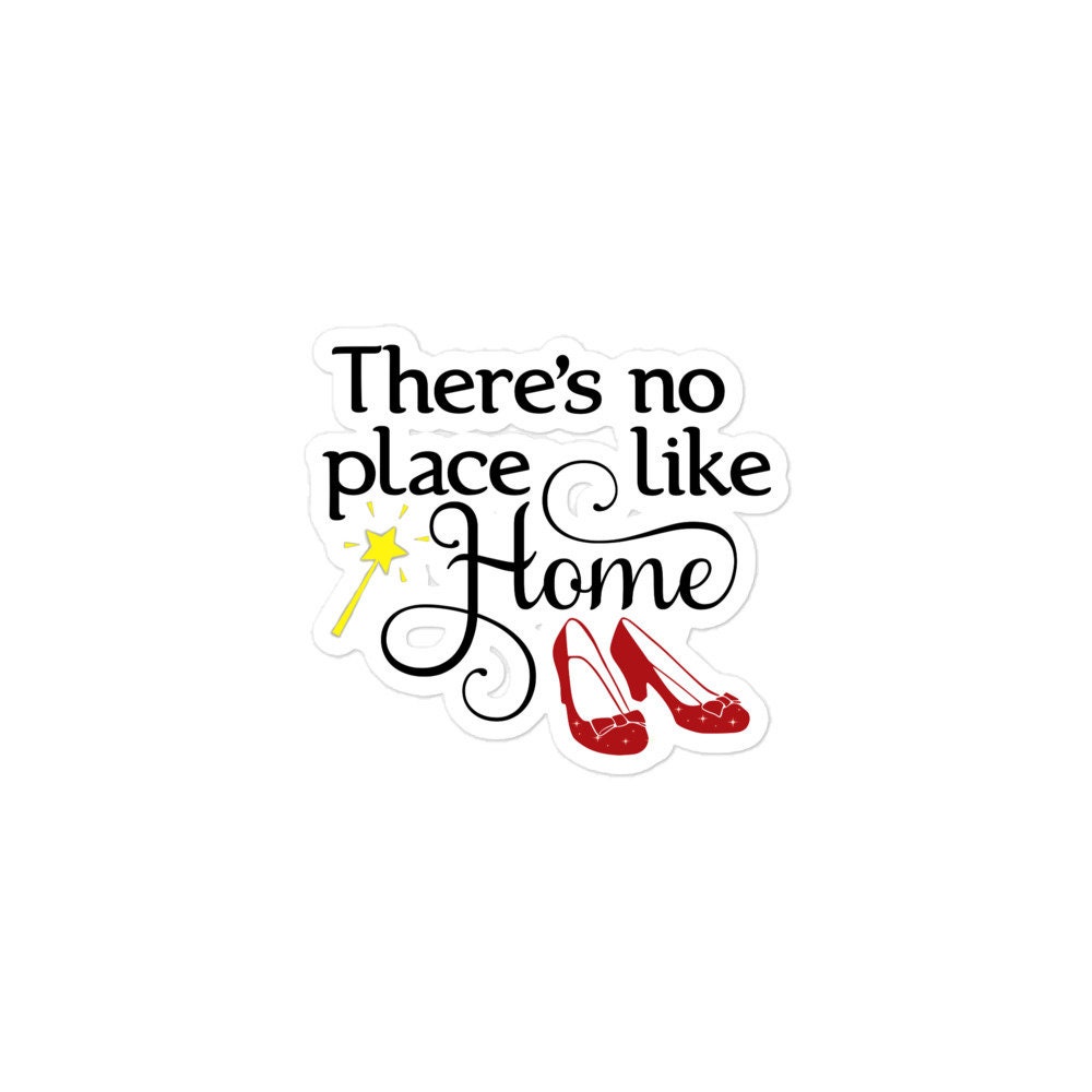 There is No Place Like Home Sticker - Etsy