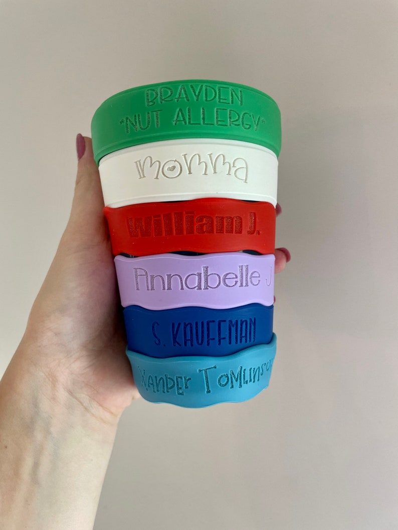 Personalized Water Bottle Label / Kids Allergy Label/ Water Etsy