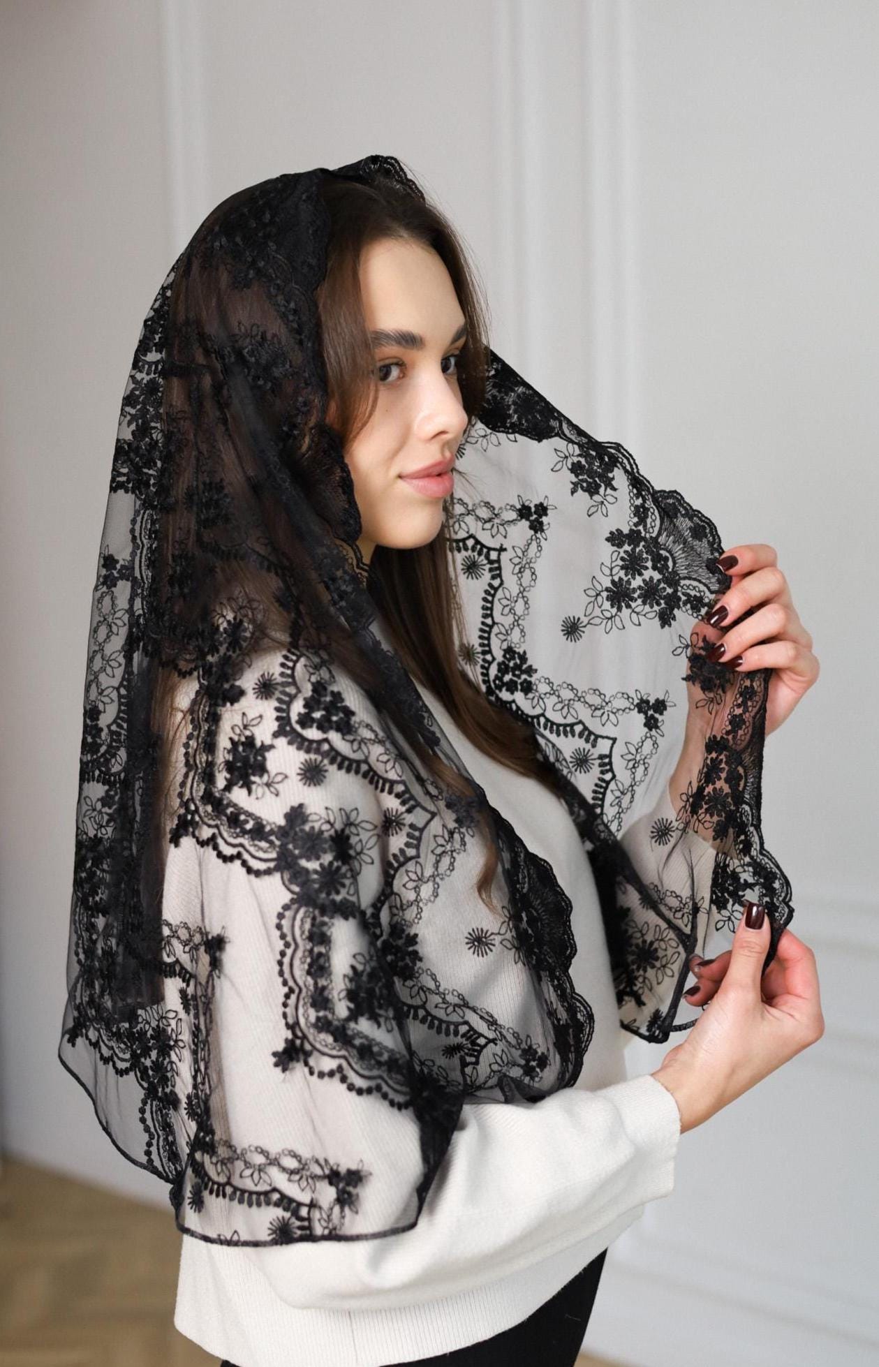 Black Hood Veil - Etsy
