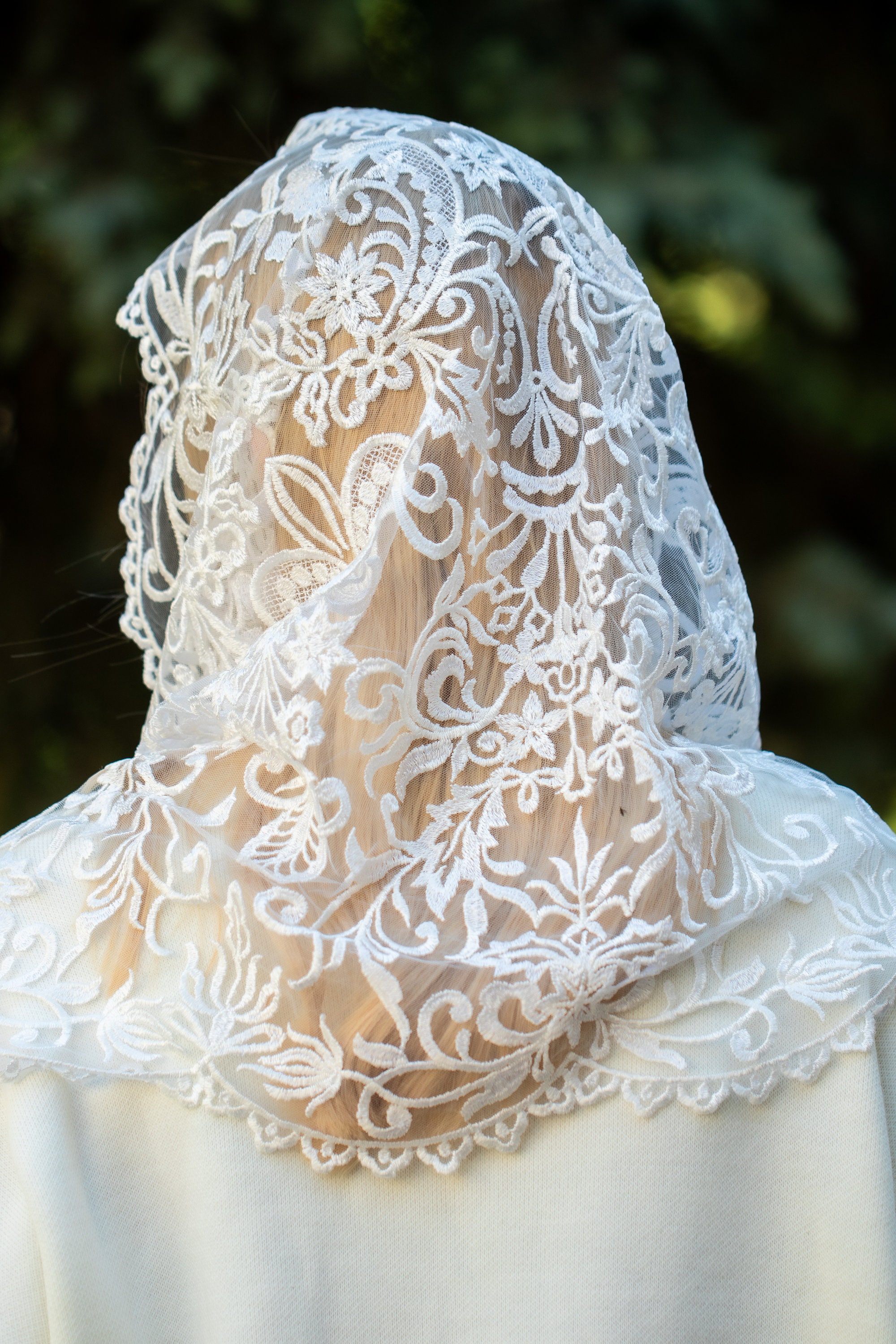 BEAUTELICATE Voile D'église antille Catholique Foulard L’écharpe Dentelle Pour esse Latin BEAUTELICATE Voile D'église antille Catholique Foulard L’écharpe Dentelle Pour esse Latin