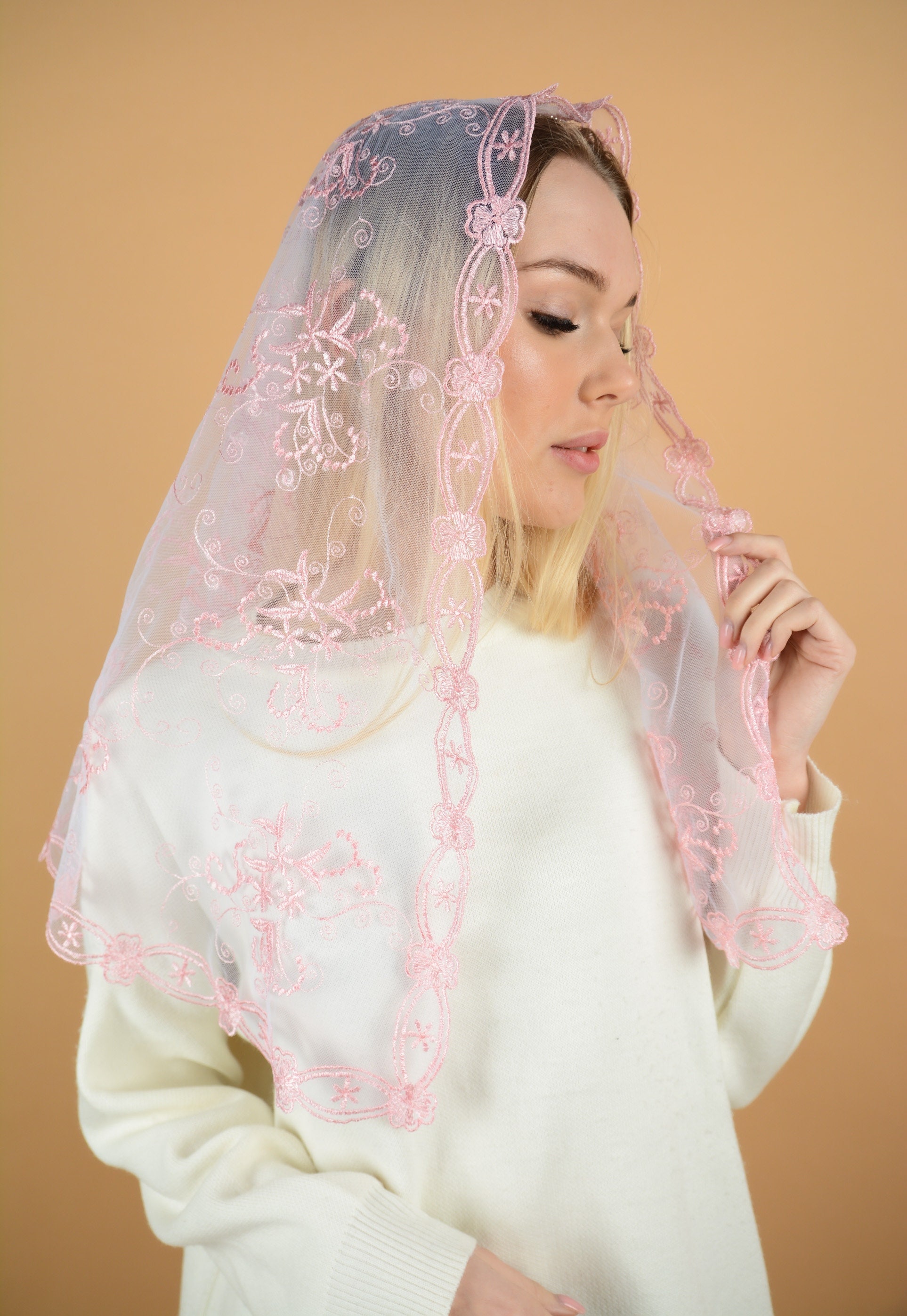 【新品】 NOTREémor tulle veil tops pink tulle veil tops – NOTRE émor