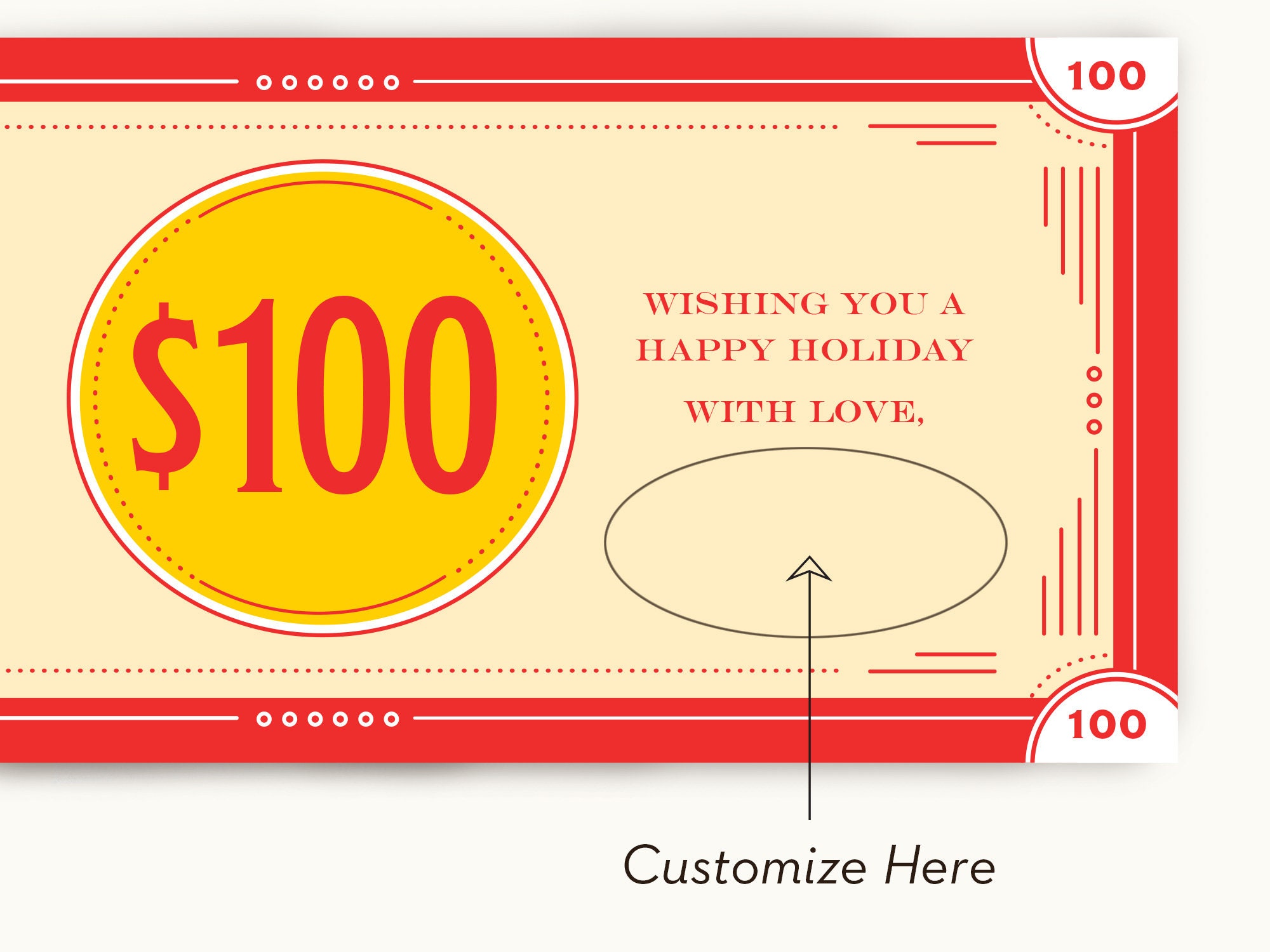 Chinese New Year Money Gift Red Envelope Digital Money Lunar | Etsy